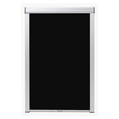 Berkfield Blackout Roller Blinds Black M04/304