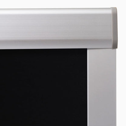 Berkfield Blackout Roller Blinds Black M04/304