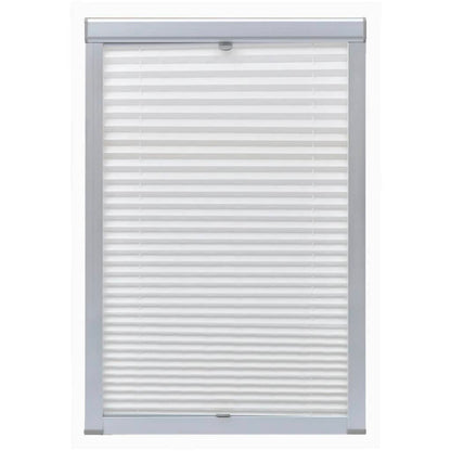 Berkfield Pleated Blinds White C02