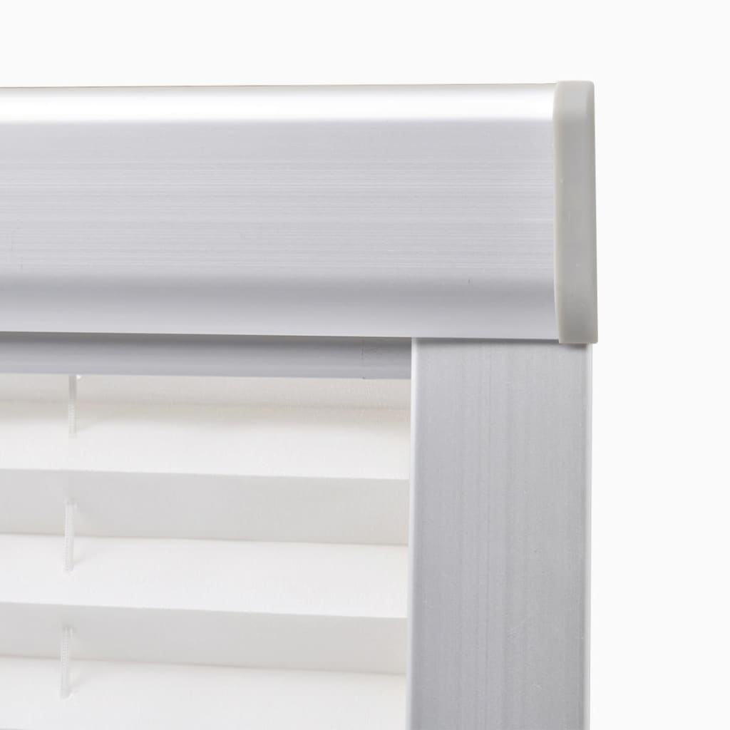 Berkfield Pleated Blinds White C02