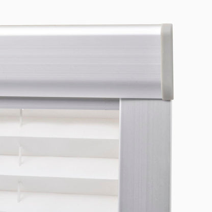 Berkfield Pleated Blinds White C02