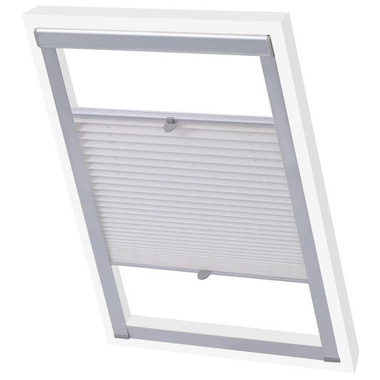 Berkfield Pleated Blinds White M06/306