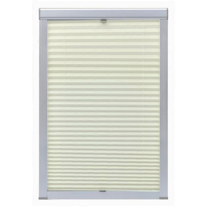 Berkfield Pleated Blinds Cream 102