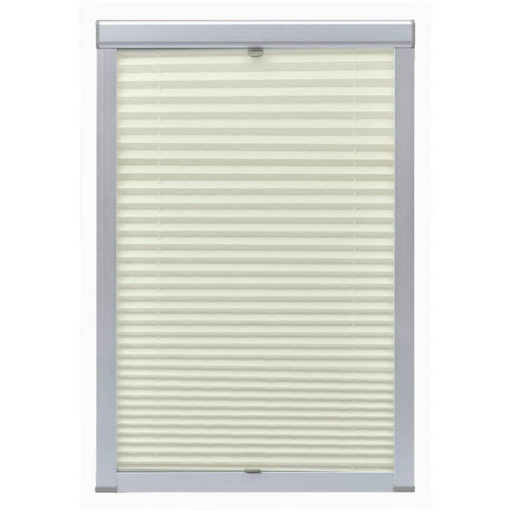Berkfield Pleated Blinds Cream M04/304