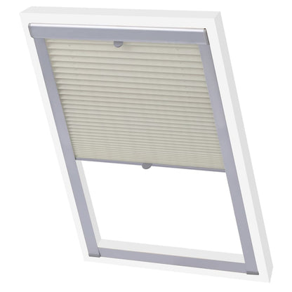Berkfield Pleated Blinds Cream M04/304