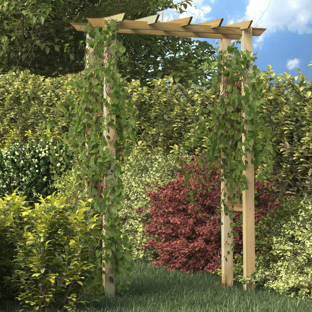 Berkfield Arbour / Rose Arch 150x60x204 cm Impregnated Wood