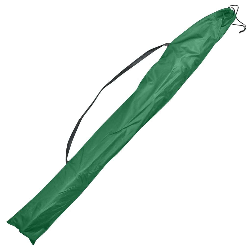 Berkfield Fishing Umbrella Green 240x210 cm
