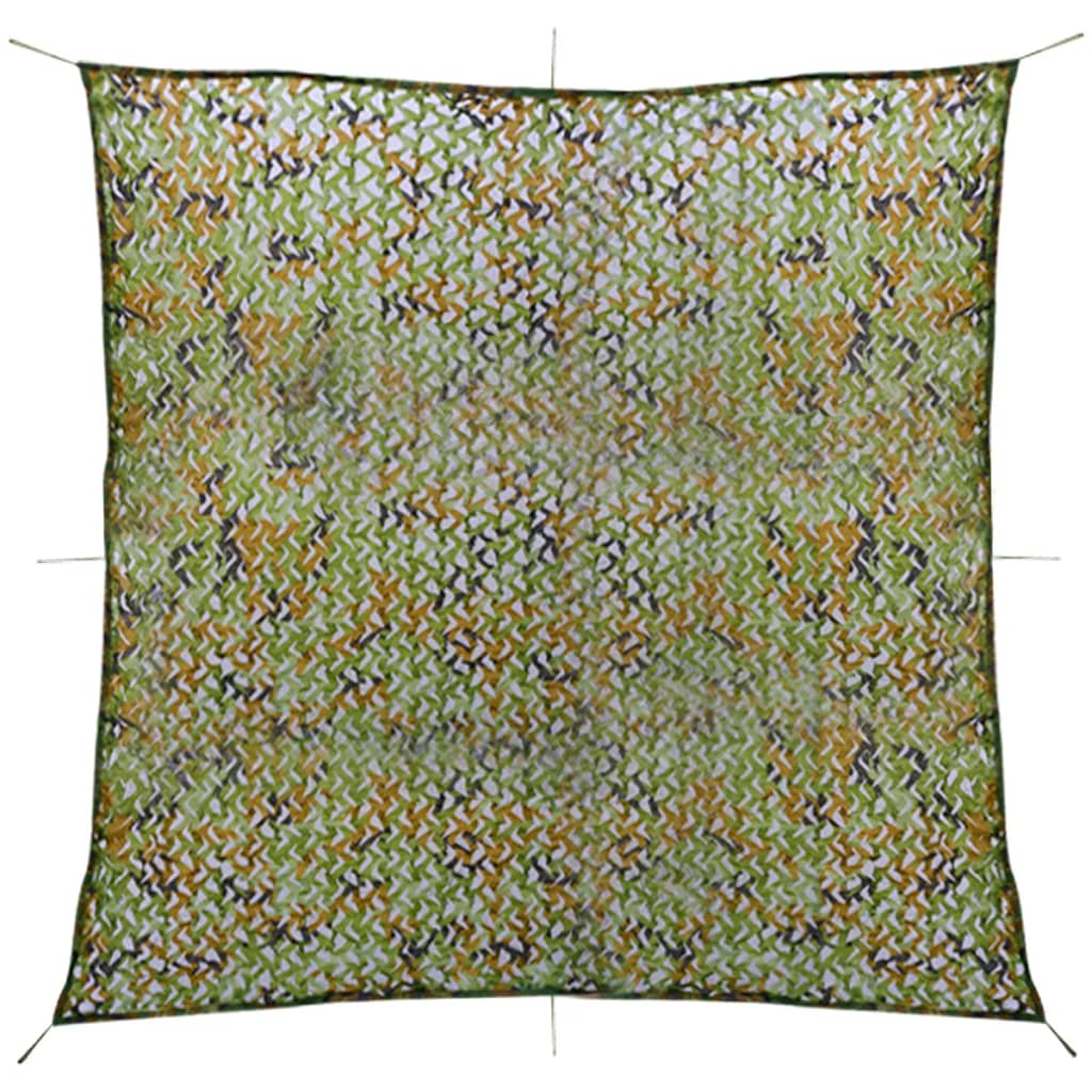 Berkfield Camouflage Net with Storage Bag 3x3 m