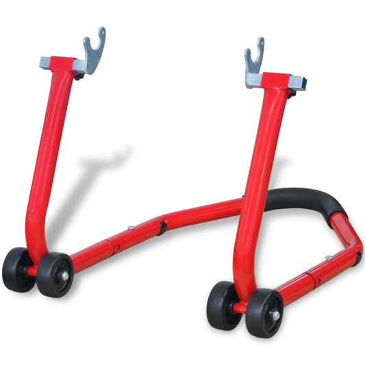 Berkfield Motorcycle Rear Stand Red
