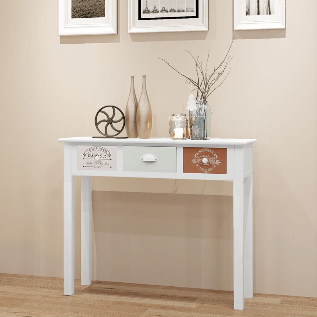 Berkfield French Console Table Wood