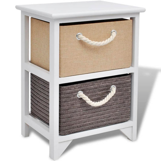 Berkfield Bedside Cabinet Wood