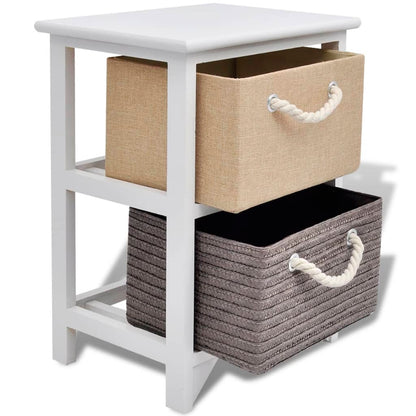 Berkfield Bedside Cabinet Wood