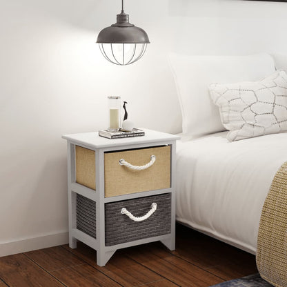 Berkfield Bedside Cabinet Wood