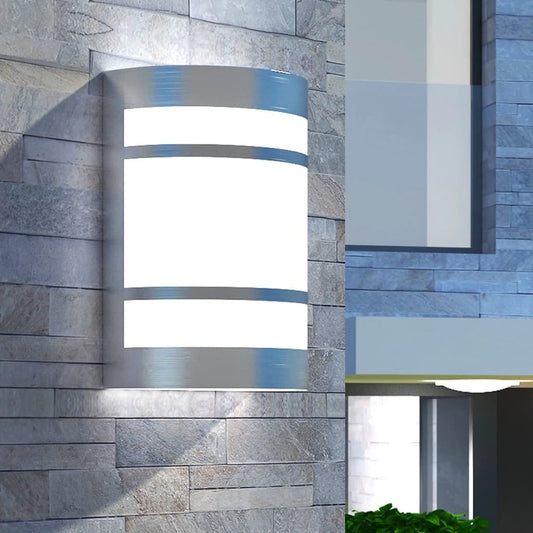 Berkfield Outdoor Wall Light Stainless Steel