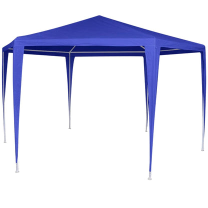 Berkfield Marquee with 6 Side Walls Blue 2x2 m