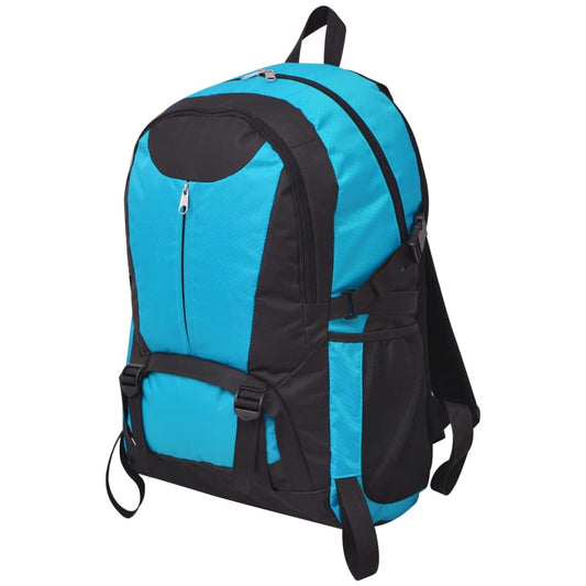 Berkfield Hiking Backpack 40 L Black and Blue