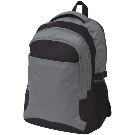 Berkfield School Backpack 40 L Black and Grey