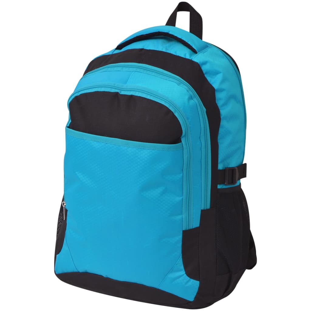 Berkfield School Backpack 40 L Black and Blue