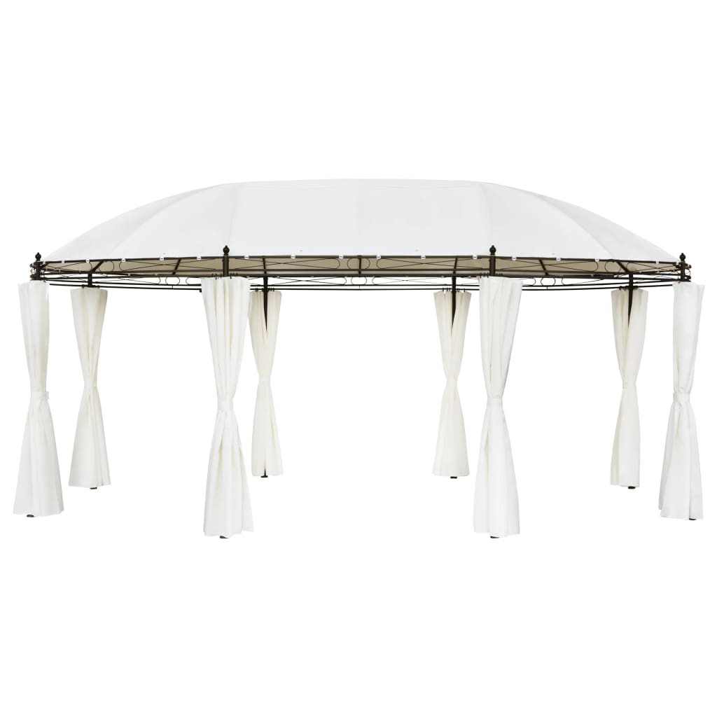 Berkfield Gazebo Cream White 530x350x265 cm