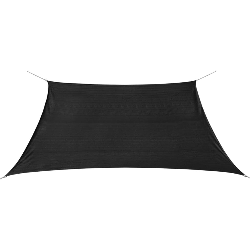 Berkfield Sunshade Sail HDPE Square 3.6x3.6 m Anthracite