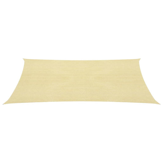 Berkfield Sunshade Sail HDPE Rectangular 2x4 m Beige