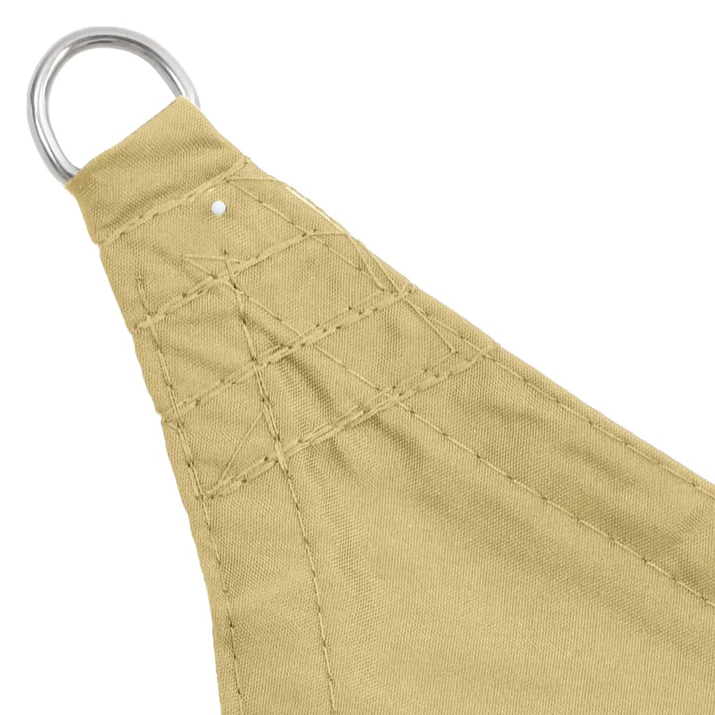 Berkfield Sunshade Sail Oxford Fabric Rectangular 4x6 m Beige