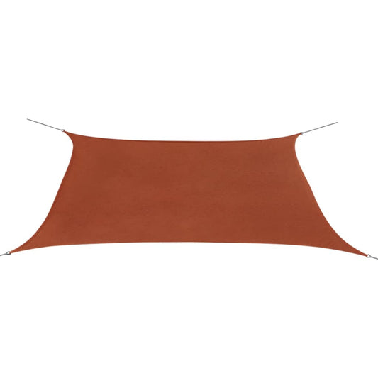 Berkfield Sunshade Sail Oxford Fabric Rectangular 2x4 m Terracotta