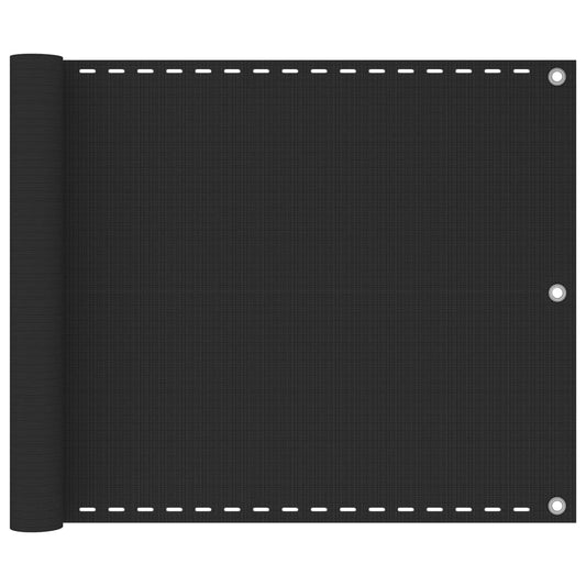 Berkfield Balcony Screen HDPE 75x400 cm Anthracite