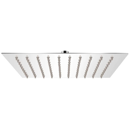 Berkfield Rain Shower Head Stainless Steel 20x20 cm Square