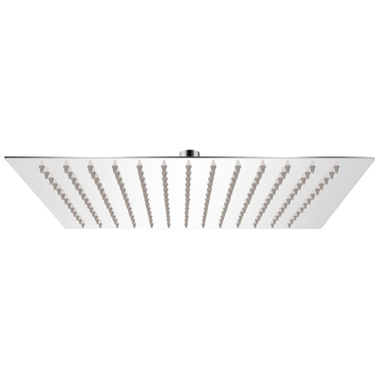 Berkfield Rain Shower Head Stainless Steel 25x25 cm Square