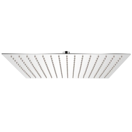 Berkfield Rain Shower Head Stainless Steel 40x40 cm Square