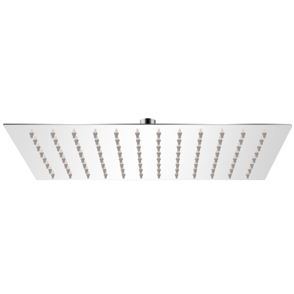 Berkfield Rain Shower Head Stainless Steel 20x30 cm Rectangular