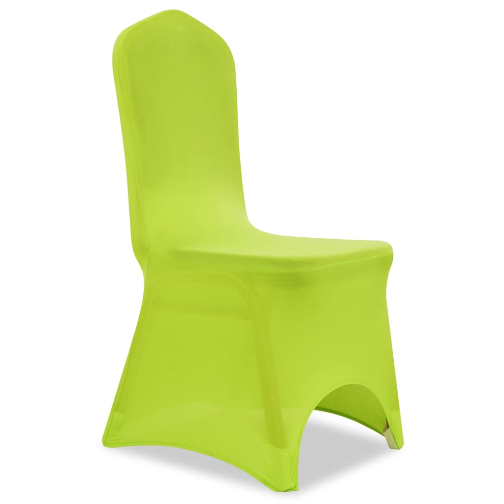 Berkfield Stretch Chair Cover 4 pcs Green
