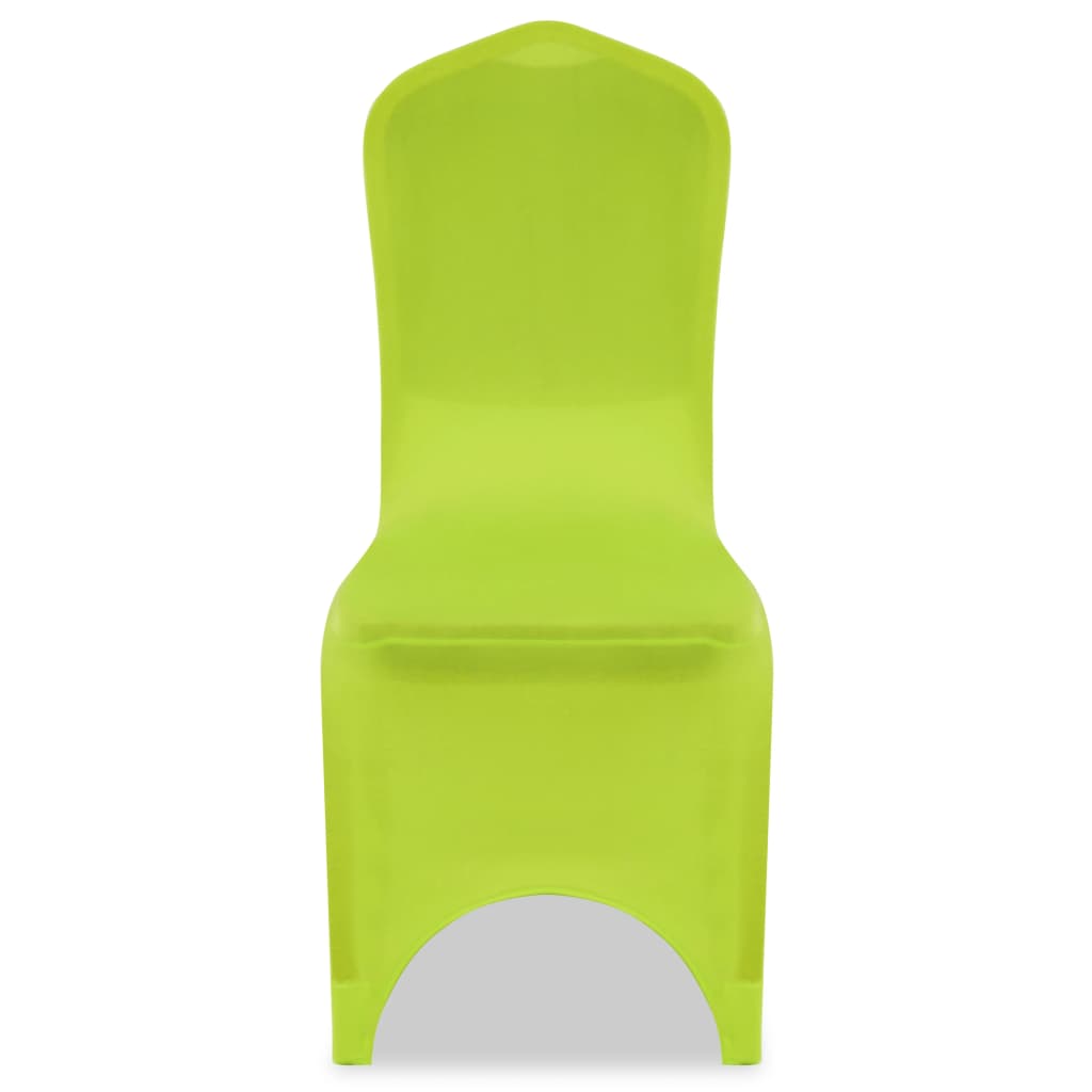 Berkfield Stretch Chair Cover 4 pcs Green