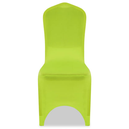 Berkfield Stretch Chair Cover 4 pcs Green