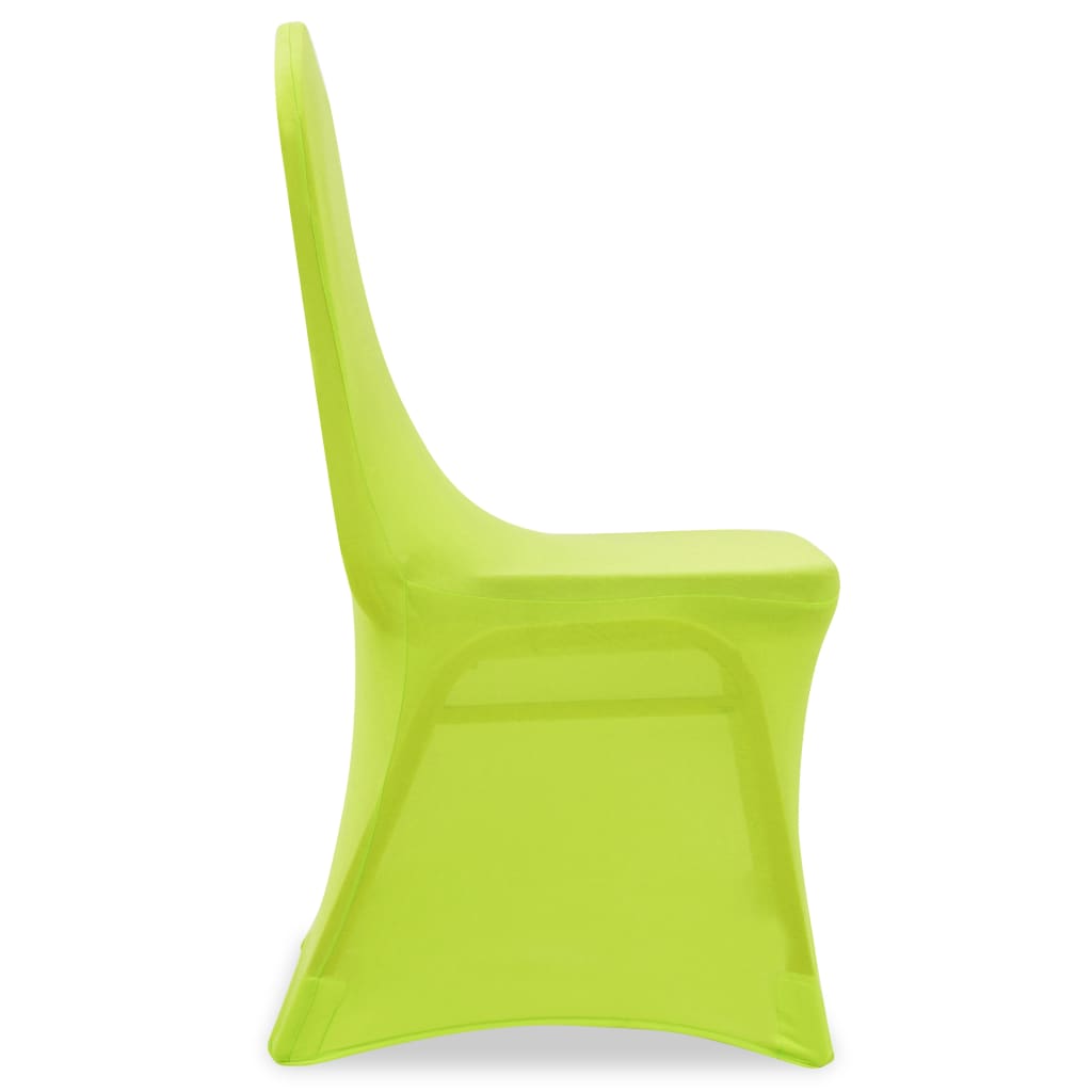 Berkfield Stretch Chair Cover 4 pcs Green