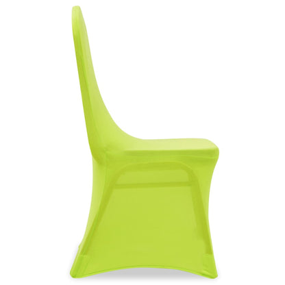 Berkfield Stretch Chair Cover 4 pcs Green