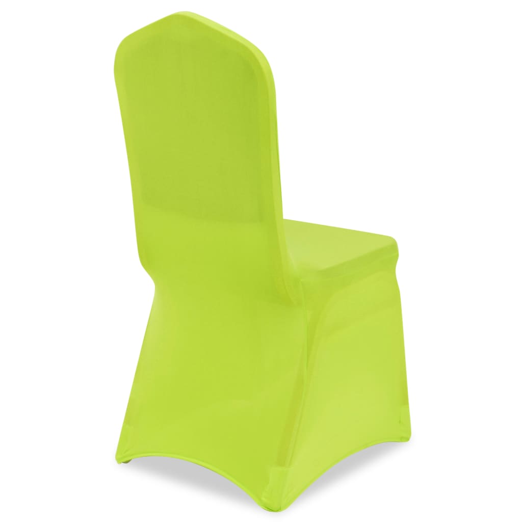 Berkfield Stretch Chair Cover 4 pcs Green