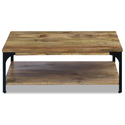 Berkfield Coffee Table Mango Wood 100x60x38 cm