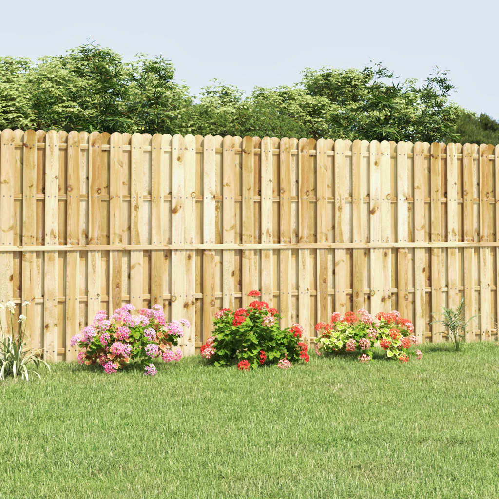 Berkfield Fence Panel Impregnated Pinewood 180x180 cm
