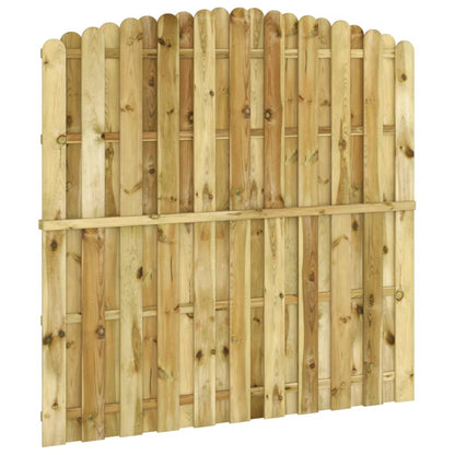 Berkfield Fence Panel Impregnated Pinewood 180x(165-180) cm