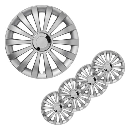 ProPlus Wheel Covers Meridian Silver 14 4 pcs