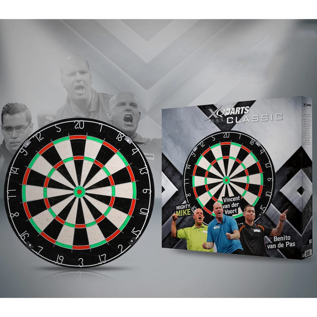 XQmax Darts Dartboard Classic Bristle