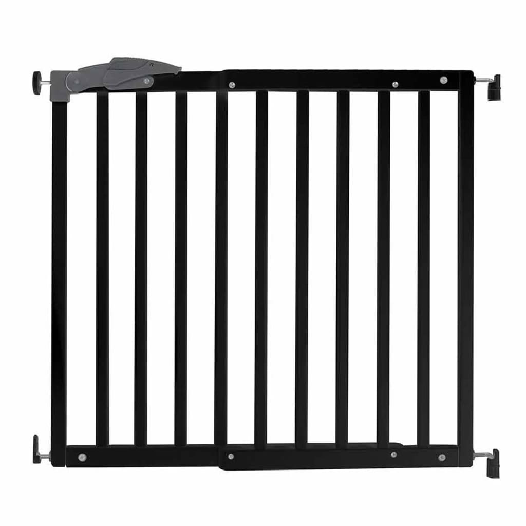 A3 Baby & Kids Safety Gate Oslo 71-102 cm Wood Black
