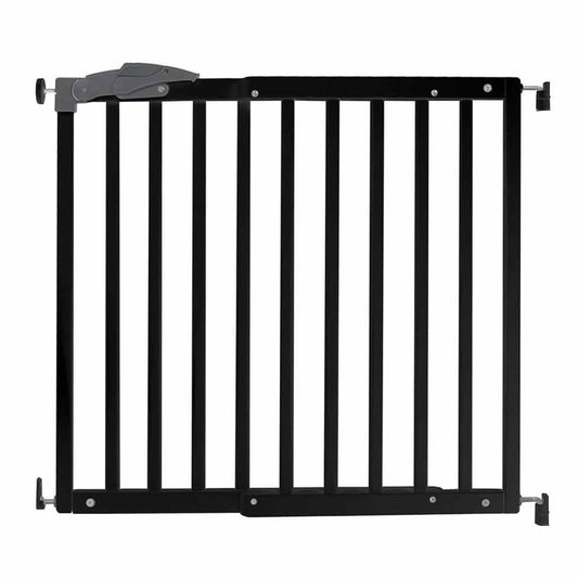 A3 Baby & Kids Safety Gate Oslo 71-102 cm Wood Black