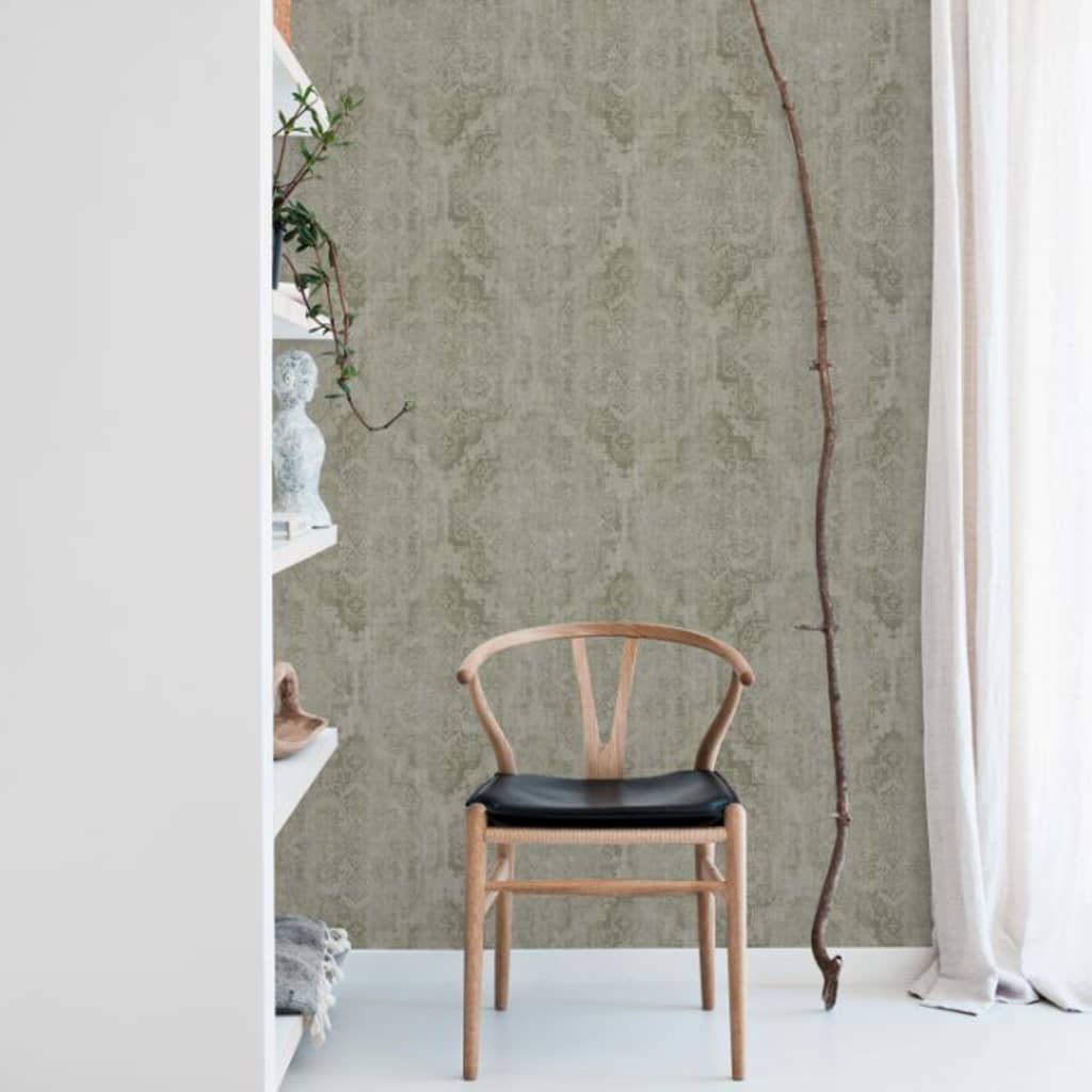 Noordwand Wallpaper Old Karpet Green