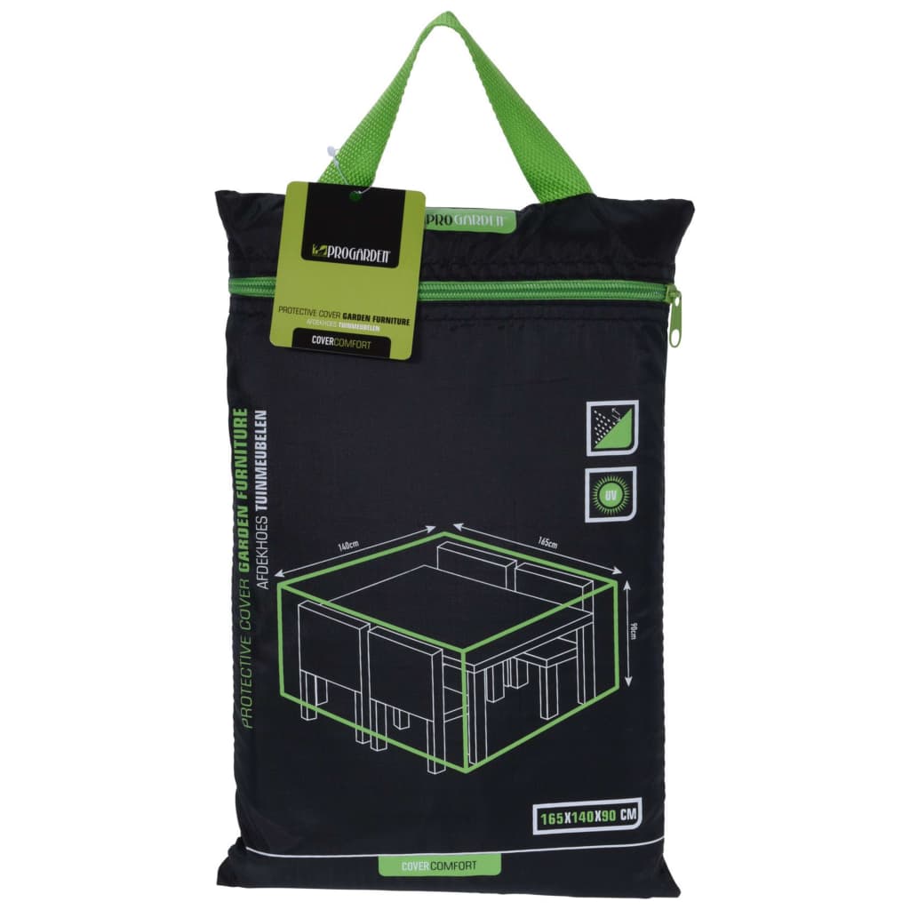 ProGarden Outdoor Furniture Cover 165x140x90 cm Black