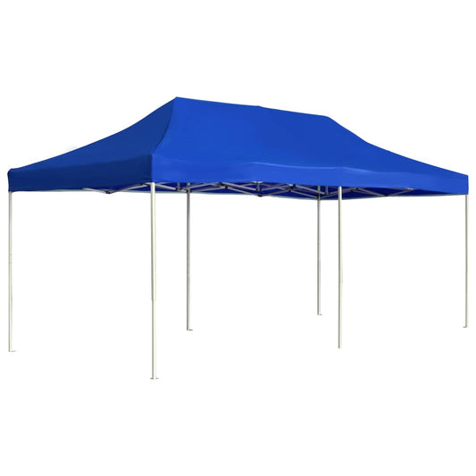 Berkfield Professional Folding Party Tent Aluminium 6x3 m Blue