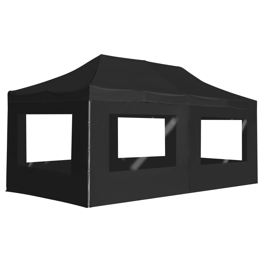 Berkfield Professional Folding Party Tent with Walls Aluminium 6x3 m Anthracite