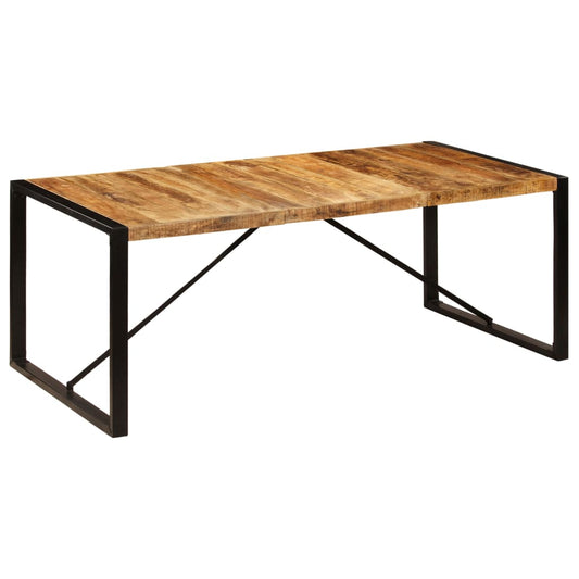 Berkfield Dining Table 200x100x75 cm Solid Mango Wood